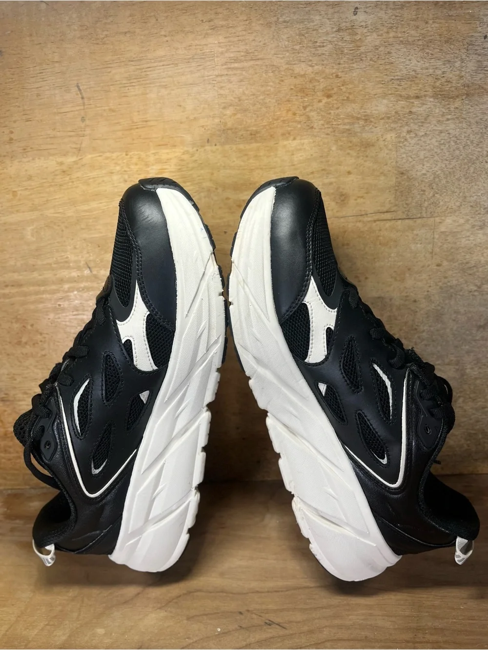 Hoka One One Clifton L CUSHIONED Womens Size 9.5 Walking Shoes Sneakers Black - Picture 6 of 12